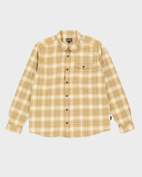 Patagonia Yellow Check Patterned Flannel Shirt - XL