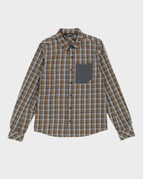 Arc'teryx Grey Check Patterned Long Sleeved Shirt - M