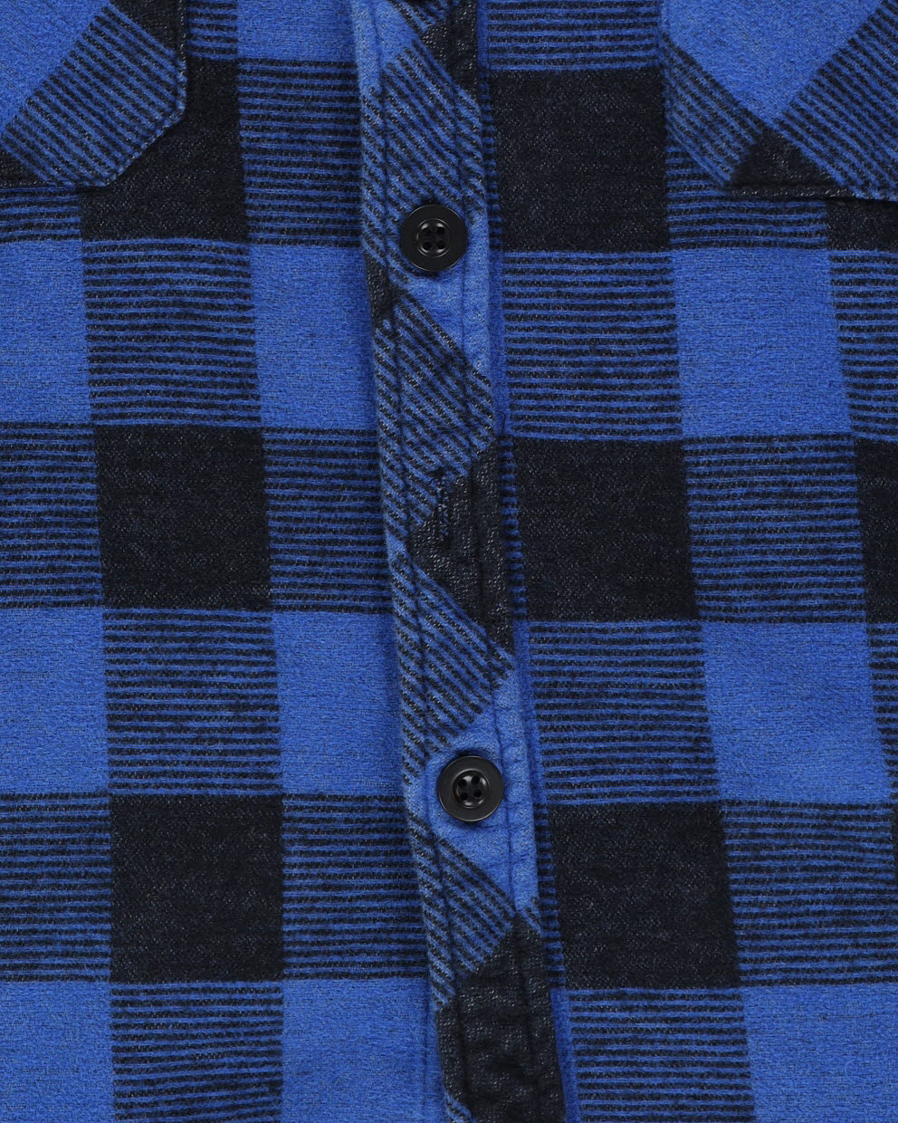 Dickies Blue Checked Cotton Heavy Flannel Shirt - M