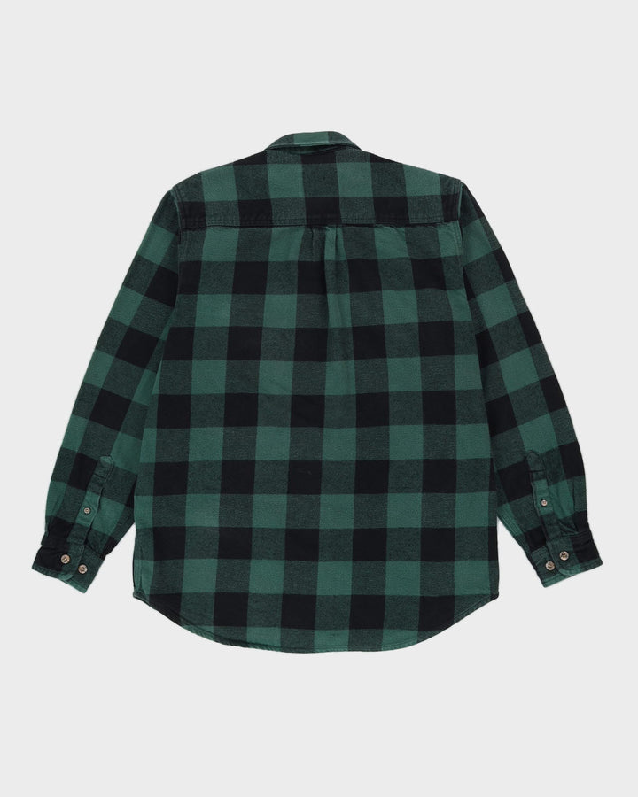 Field And Stream Checked Cotton Flannel Shirt - L
