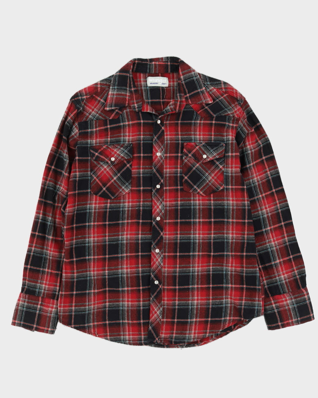 Wrangler Flannel Western Shirt  - M