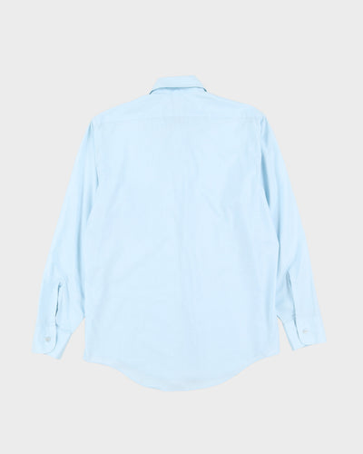 Vintage 90s Baymart Hudson Bay  Blue Smart Long Sleeved Shirt - L