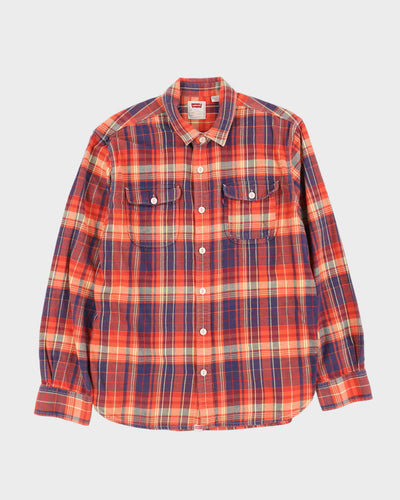 Levi's Checked Flannel Shirt - M