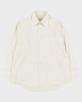 Vintage 70s Jorsyth White Shirt - L