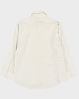 Vintage 70s Jorsyth White Shirt - L