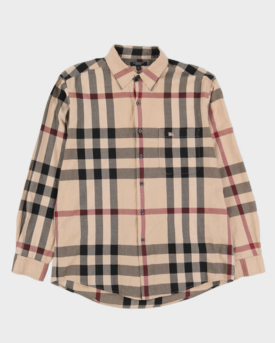 Burberry London Nova Check Patterned Shirt - L