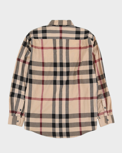 Burberry London Nova Check Patterned Shirt - L
