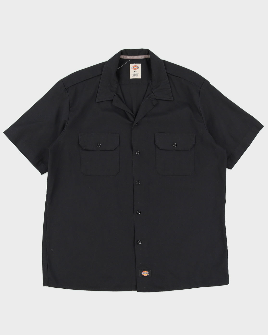 Dickies Black Work Short Sleeved Shirt - XL