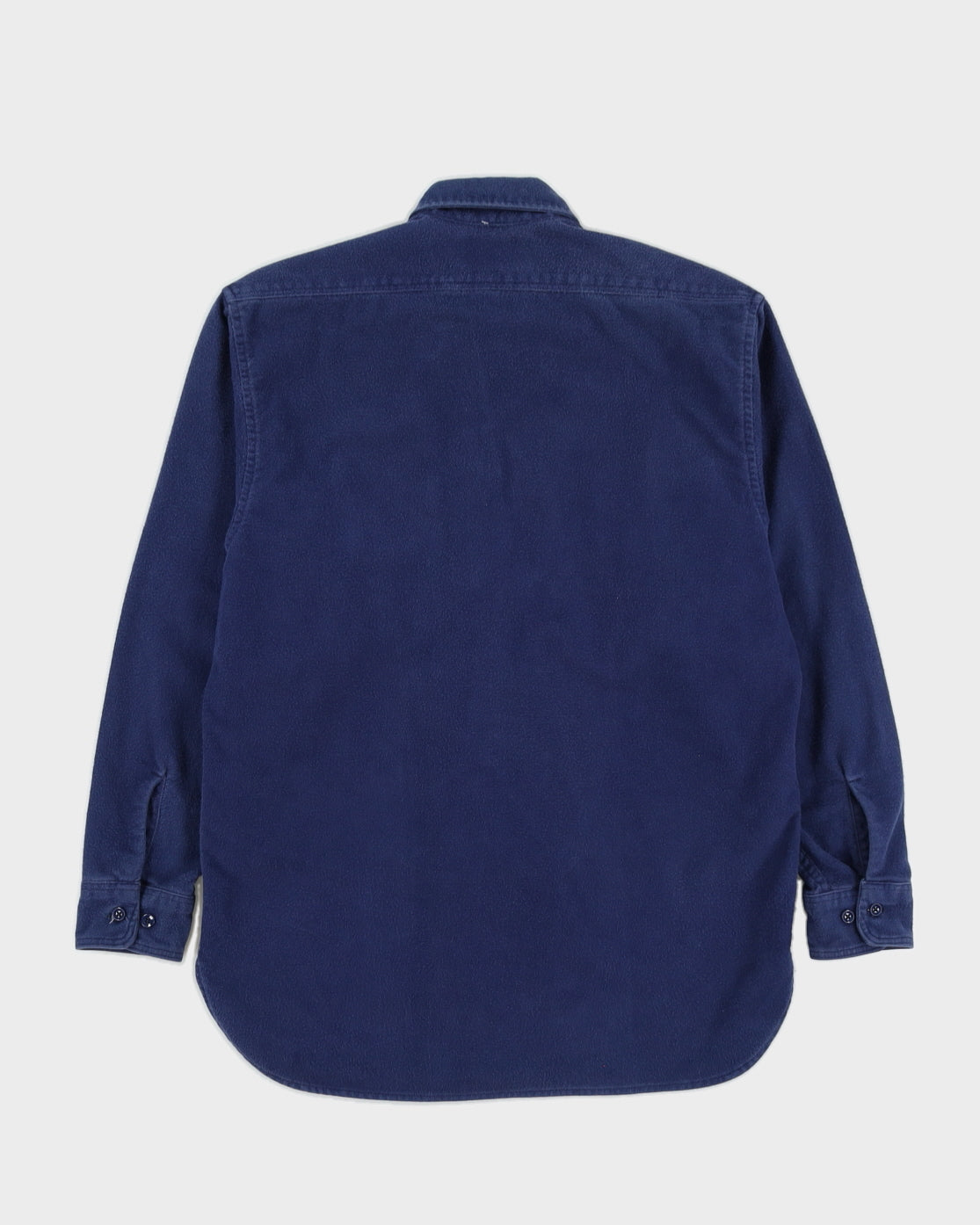 Vintage 90s Eddie Bauer Blue Flannel Shirt - M