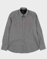 Hugo Boss Grey Striped Shirt - XL