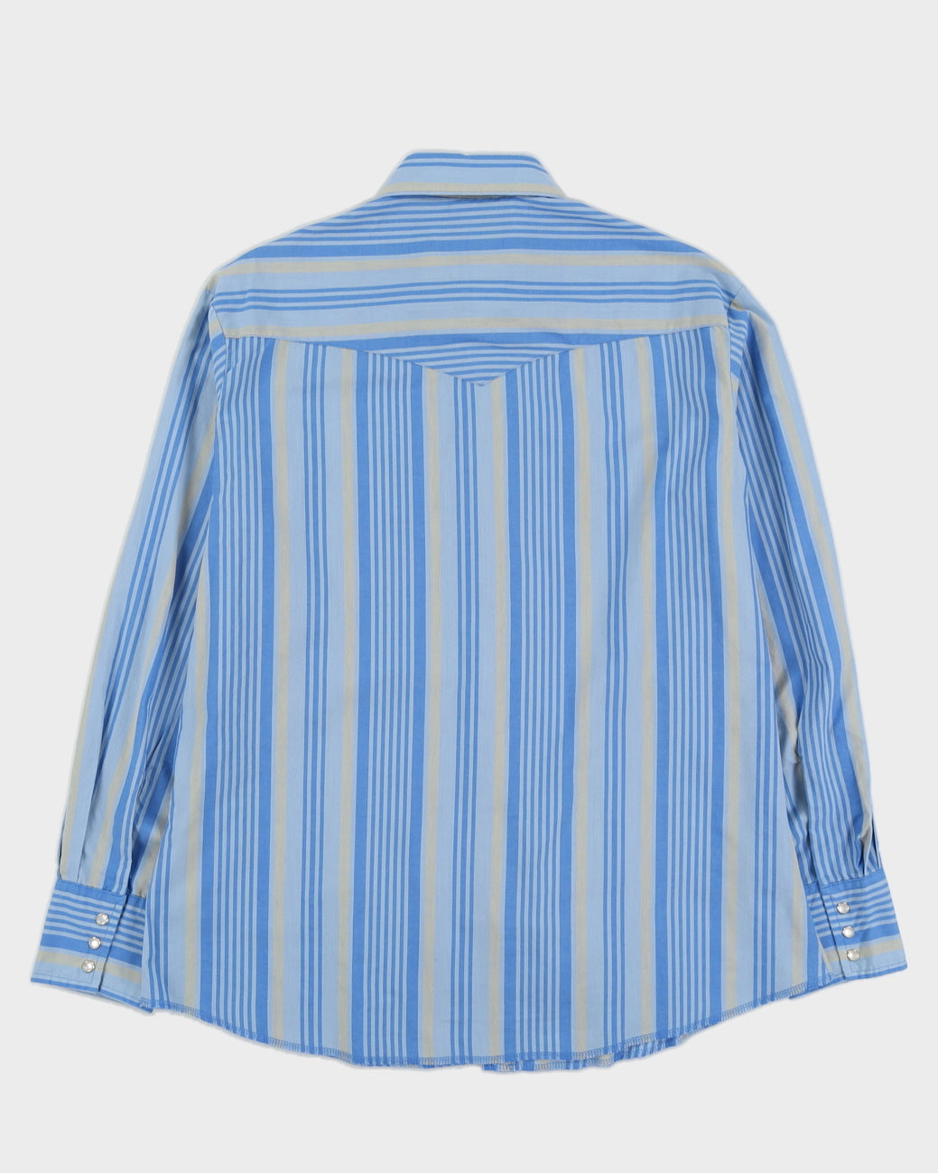 Vintage 90s Wrangler Western Striped Pattern Shirt - XXXL