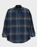Pendleton Wool Blue Heavyweight Shirt - M