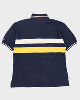 Vintage 90s Tommy Hilfiger Colour Block Polo - L
