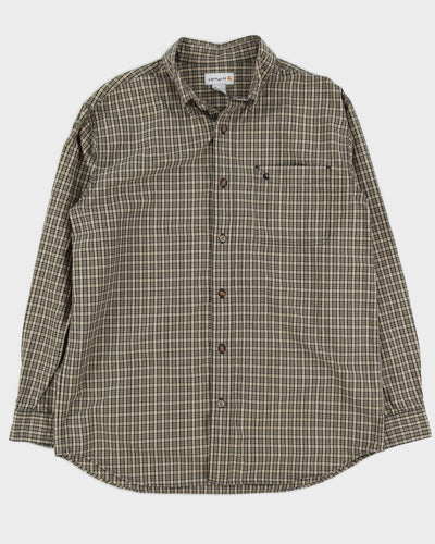 Carhartt Green Checked Shirt - L