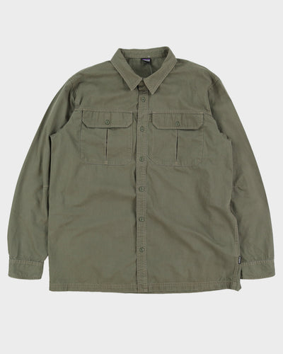 Patagonia Forest Green Pocket Shirt - XL