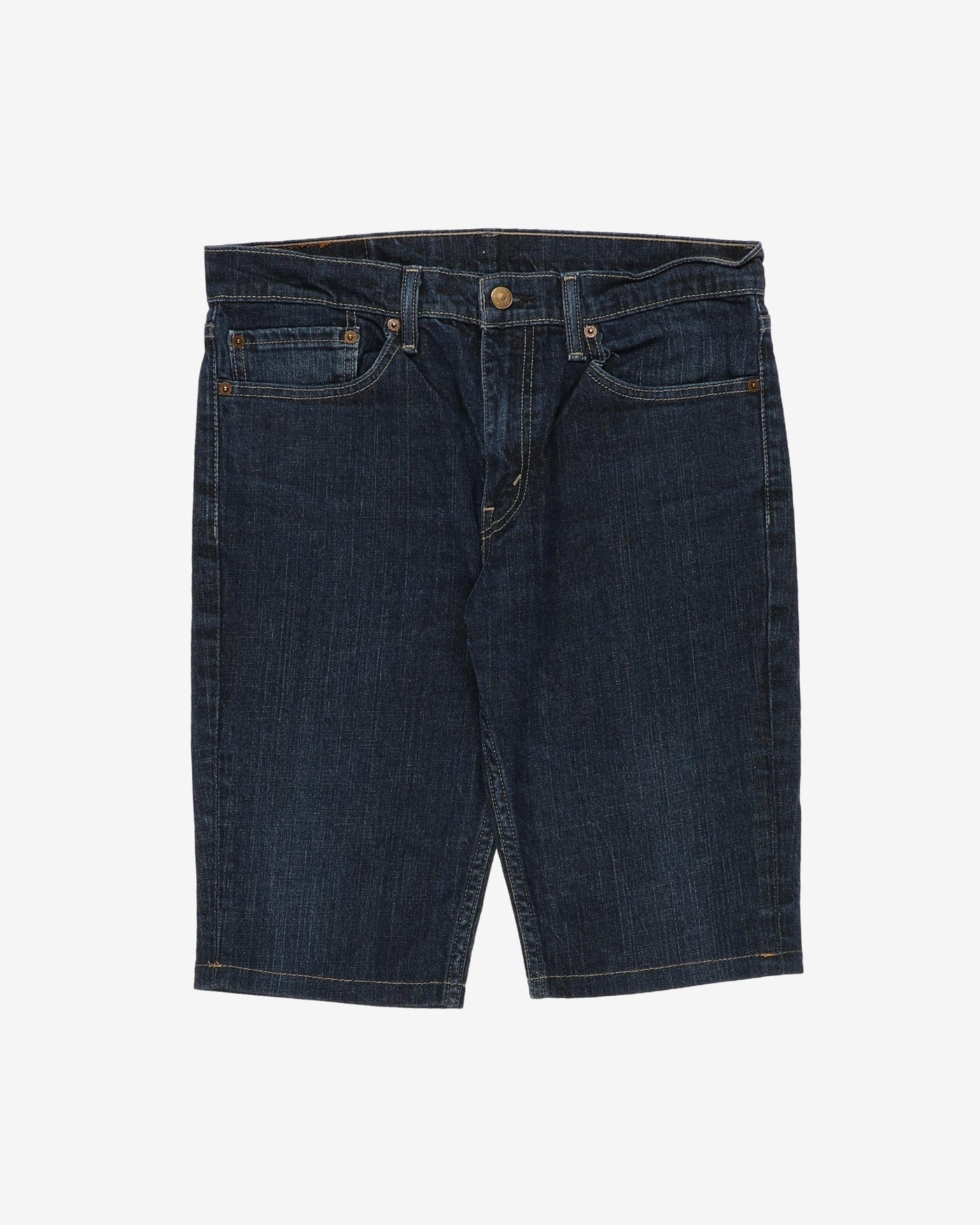 Levi's 511 Dark Blue Skinny Denim Jean Shorts - W33