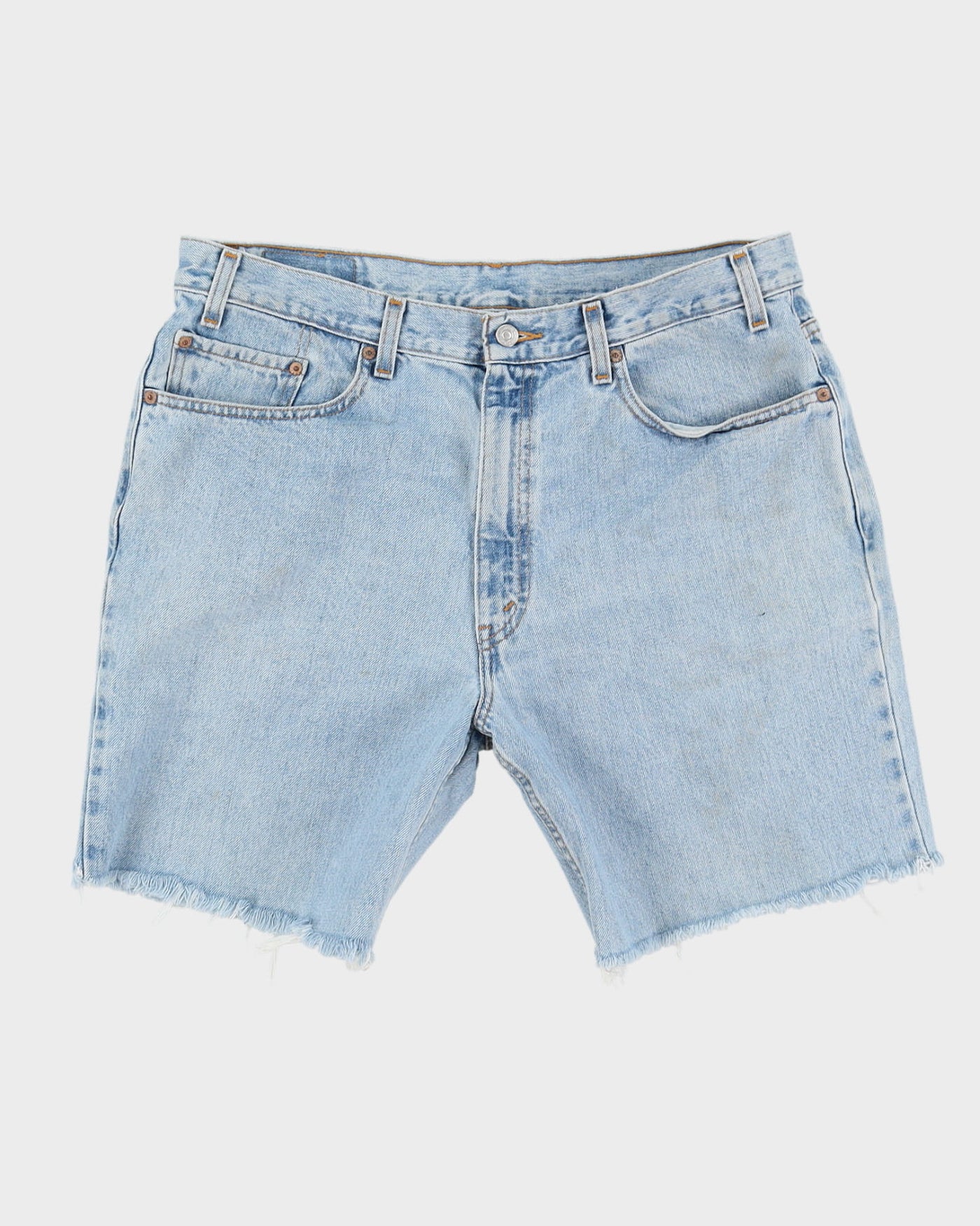 Vintage 90s Levi's Blue Denim Shorts - W37