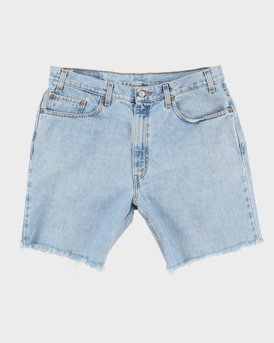 Vintage 90s Levi's Blue Denim Shorts - W37