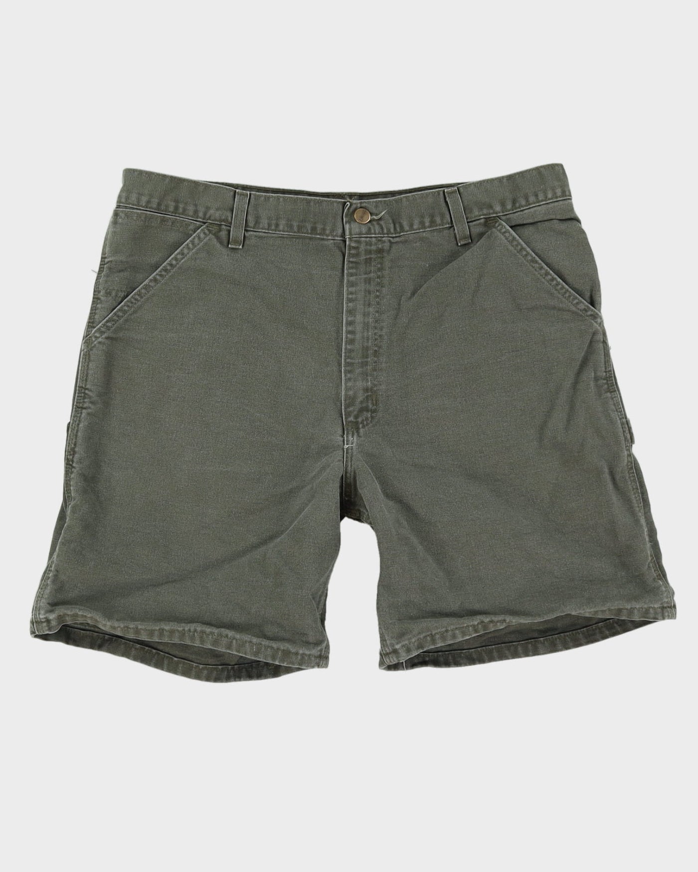 Carhartt Green Workwear Denim Shorts - W38
