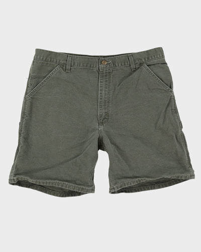Carhartt Green Workwear Denim Shorts - W38