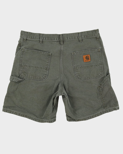 Carhartt Green Workwear Denim Shorts - W38