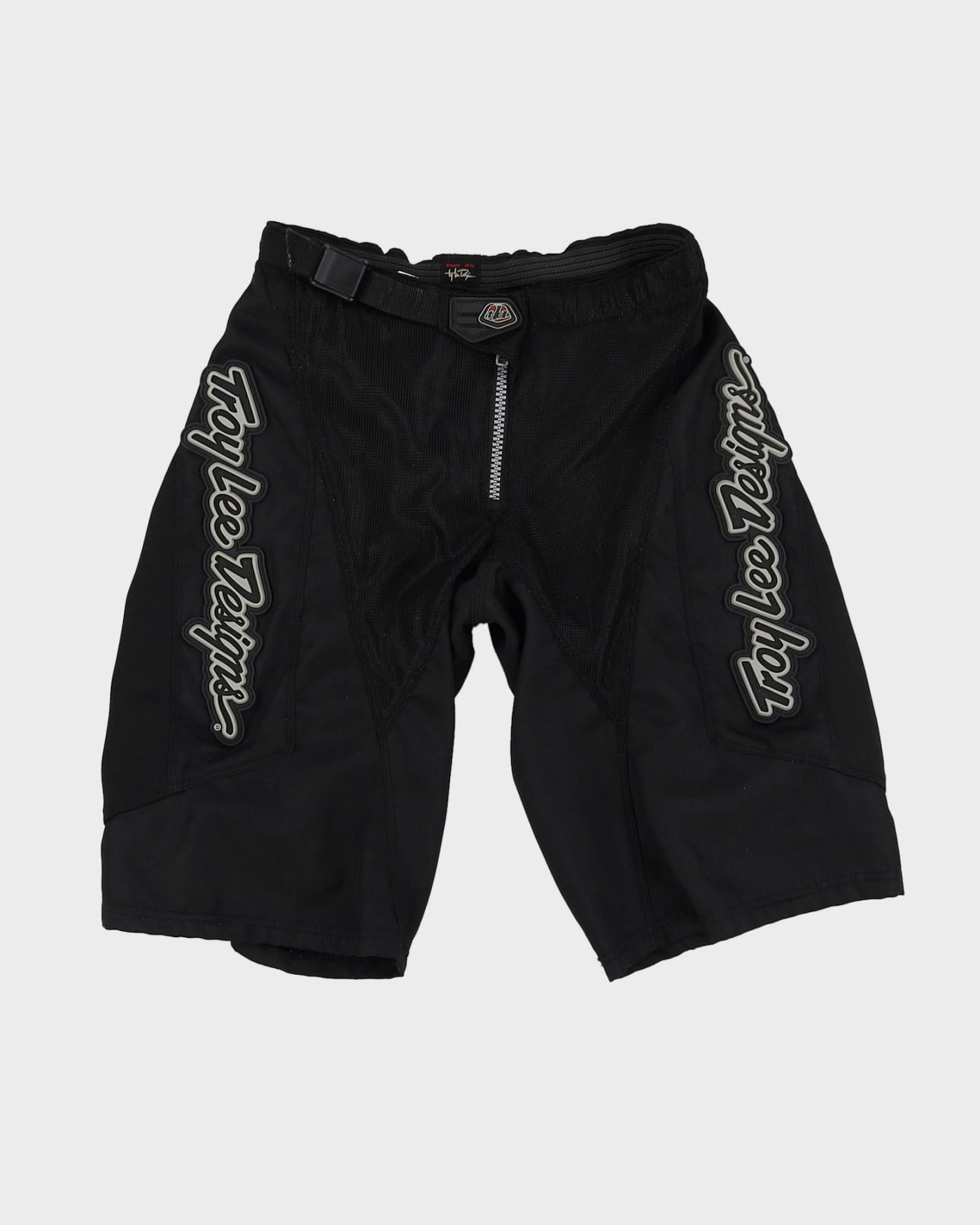 00s Y2K Troy Lee Designs Black Biker Shorts - W28
