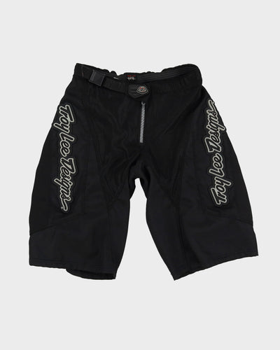 00s Y2K Troy Lee Designs Black Biker Shorts - W28
