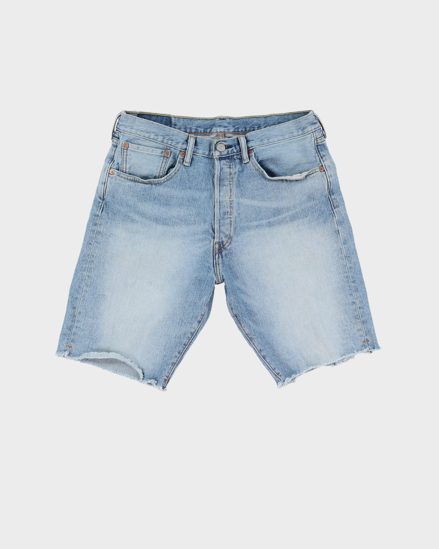 Pre-Loved Levi's 501 Blue Denim Shorts - W32