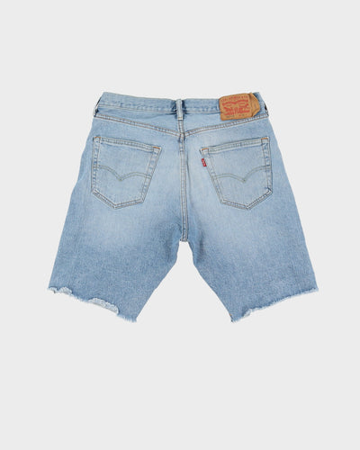 Pre-Loved Levi's 501 Blue Denim Shorts - W32