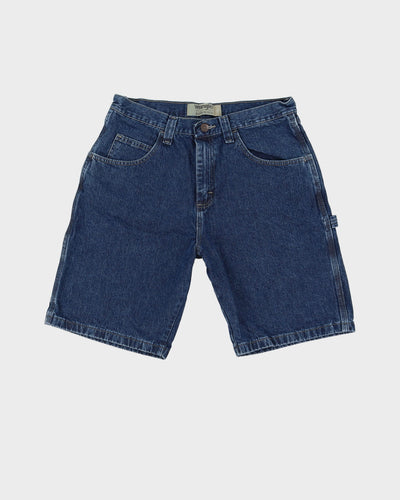 Pre-Loved Wrangler Dark Wash Blue Shorts - W33