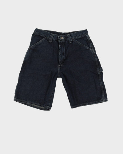 Pre-Loved Wrangler Dark Wash Navy Shorts - W30