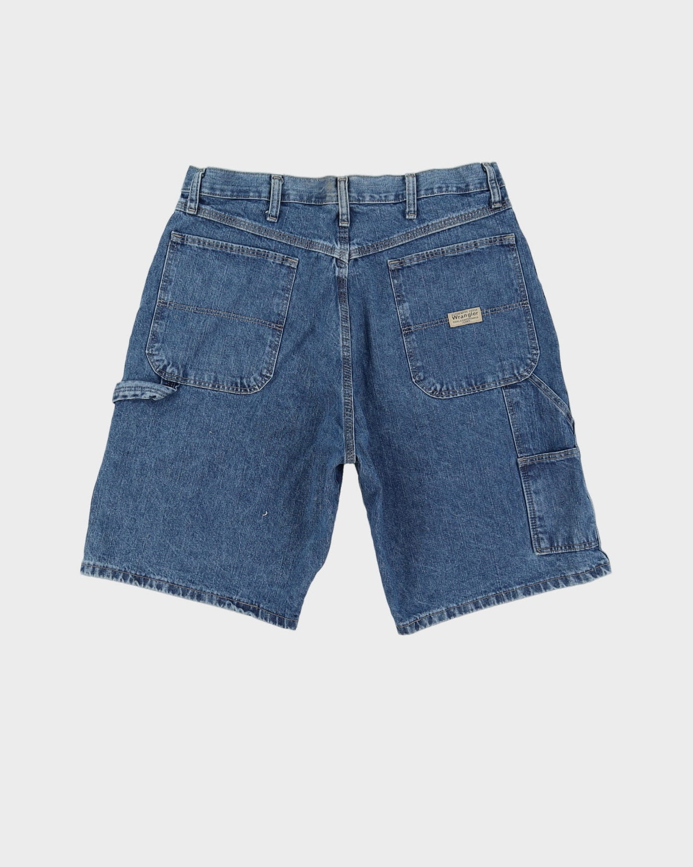 Pre-Loved Wrangler Blue Denim Shorts - W34
