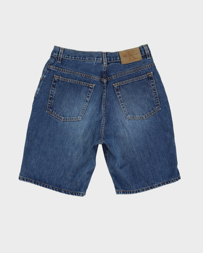 Calvin Klein Blue Denim Shorts - W31