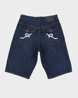 00s Y2K Rocawear Blue Denim Shorts - W38
