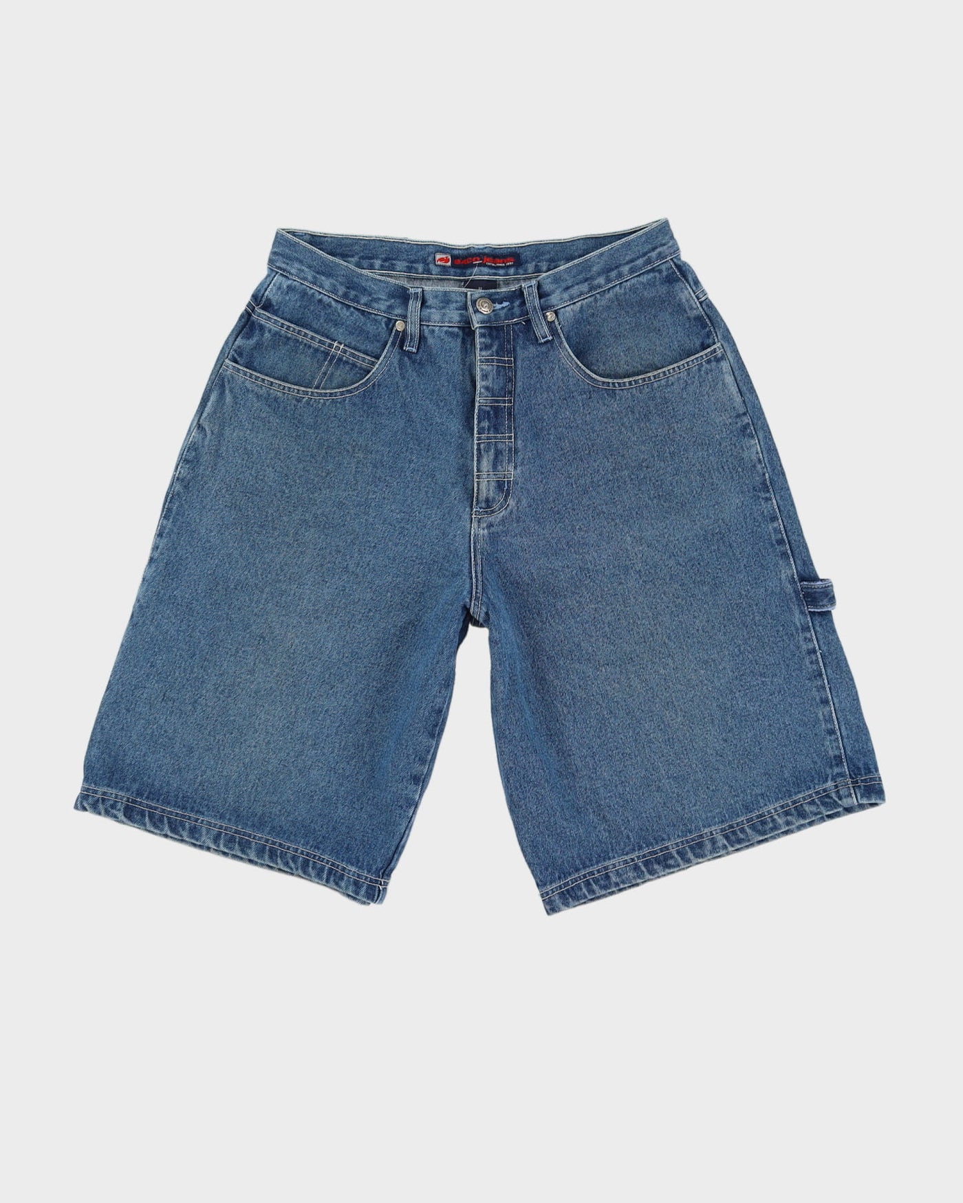 00s Y2K EXCO Blue Denim Shorts - W32