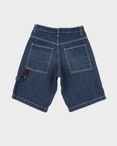 00s Y2K FUBU Fat Albert Blue Denim Shorts - W30