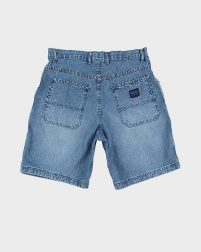 Vintage 90s Guess Blue Denim Shorts - W32