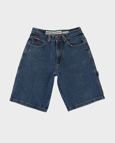 00s Y2K ECKO Blue Denim Carpenter Shorts - W32
