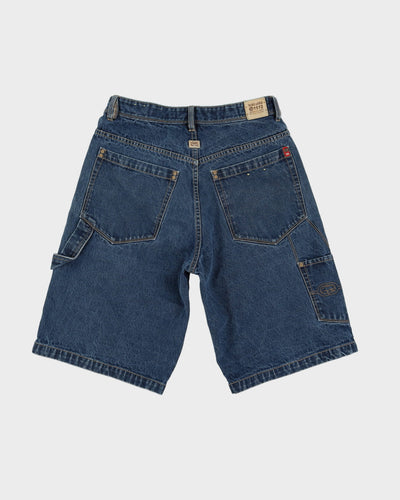00s Y2K ECKO Blue Denim Carpenter Shorts - W32