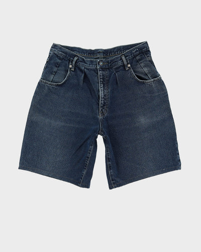 Edwin Dark Blue Denim Shorts - W34