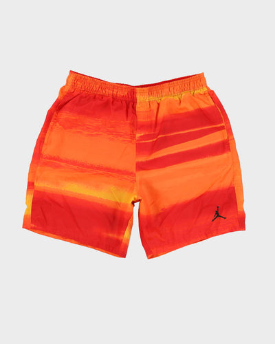 Jordan Sunset Pattern Swimming Shorts - L