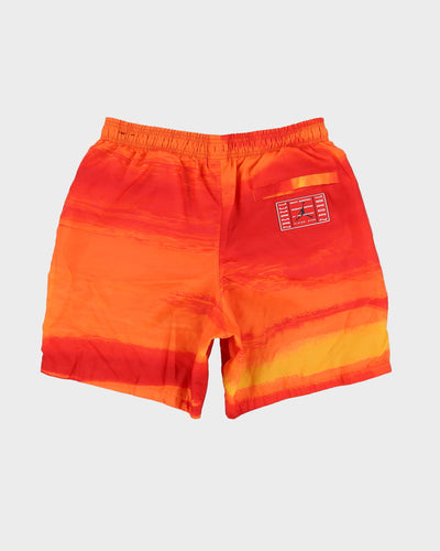 Jordan Sunset Pattern Swimming Shorts - L