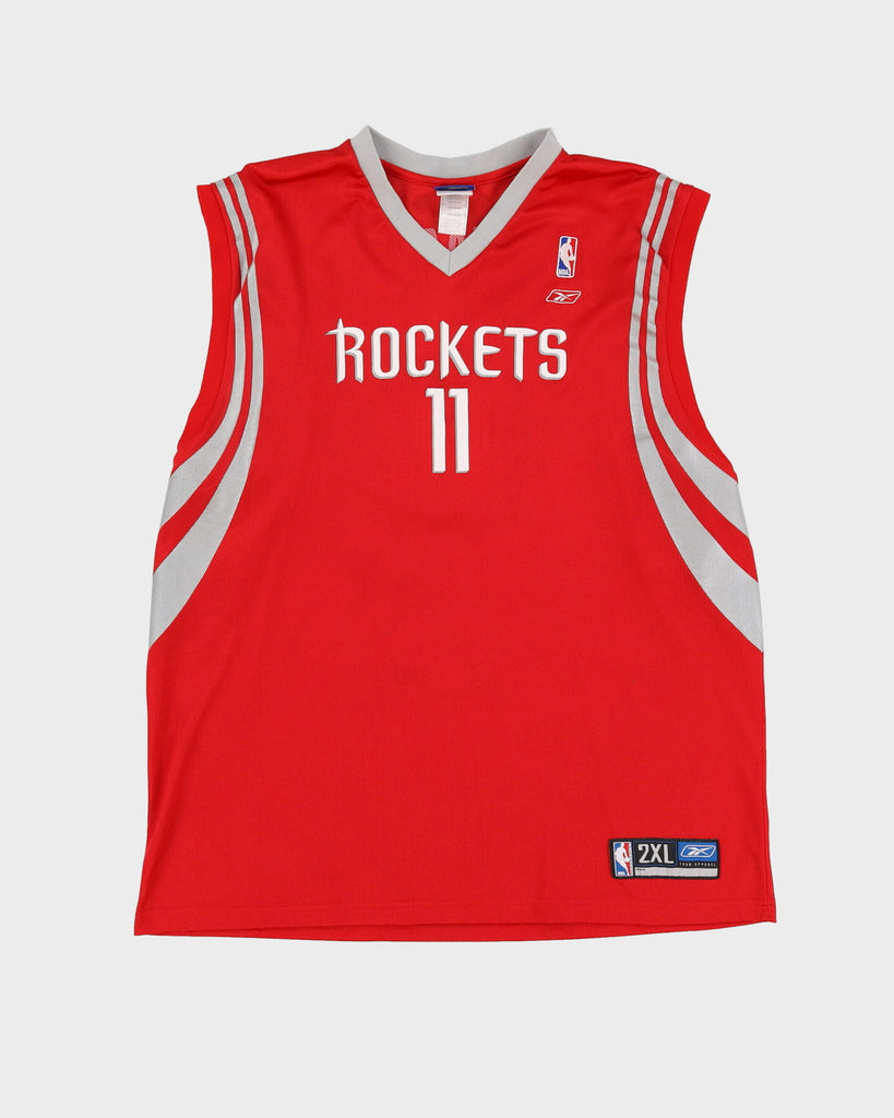 Reebok Yao Ming Houston Rockets Red NBA Basketball Jersey - XXL