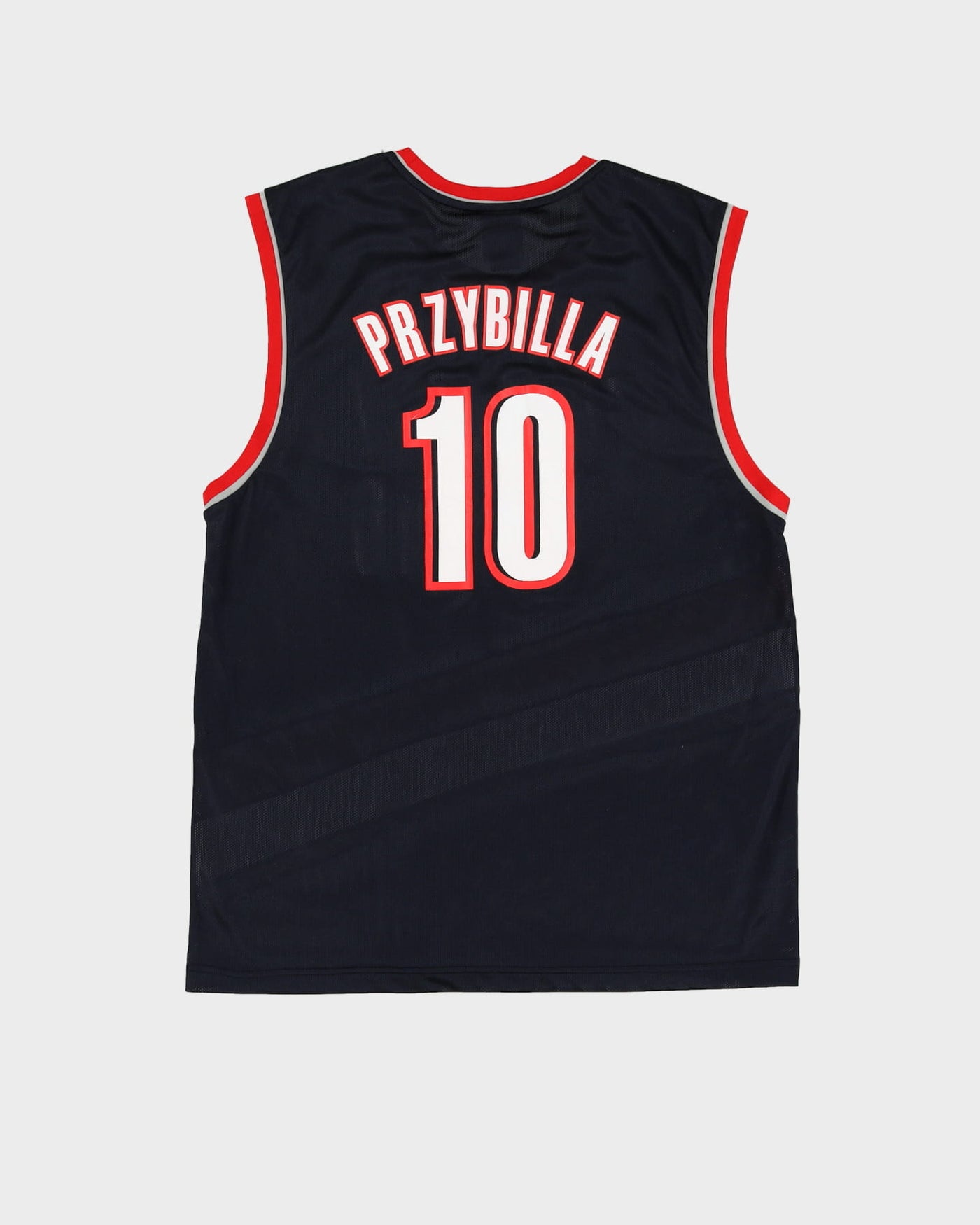 Reebok Joel Pryzbilla Portland Trail Blazers Black NBA Basketball Jersey - L