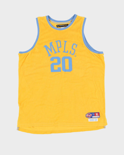 Reebok Throwback Gary Payton Minneapolis Lakers #20 NBA Basketball Jersey - XL / XXL
