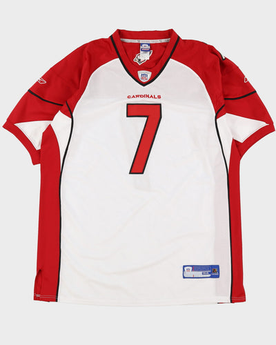 Reebok Matt Leinart #7 Arizona Cardinals NFL Red / White Jersey - XXL
