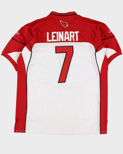 Reebok Matt Leinart #7 Arizona Cardinals NFL Red / White Jersey - XXL