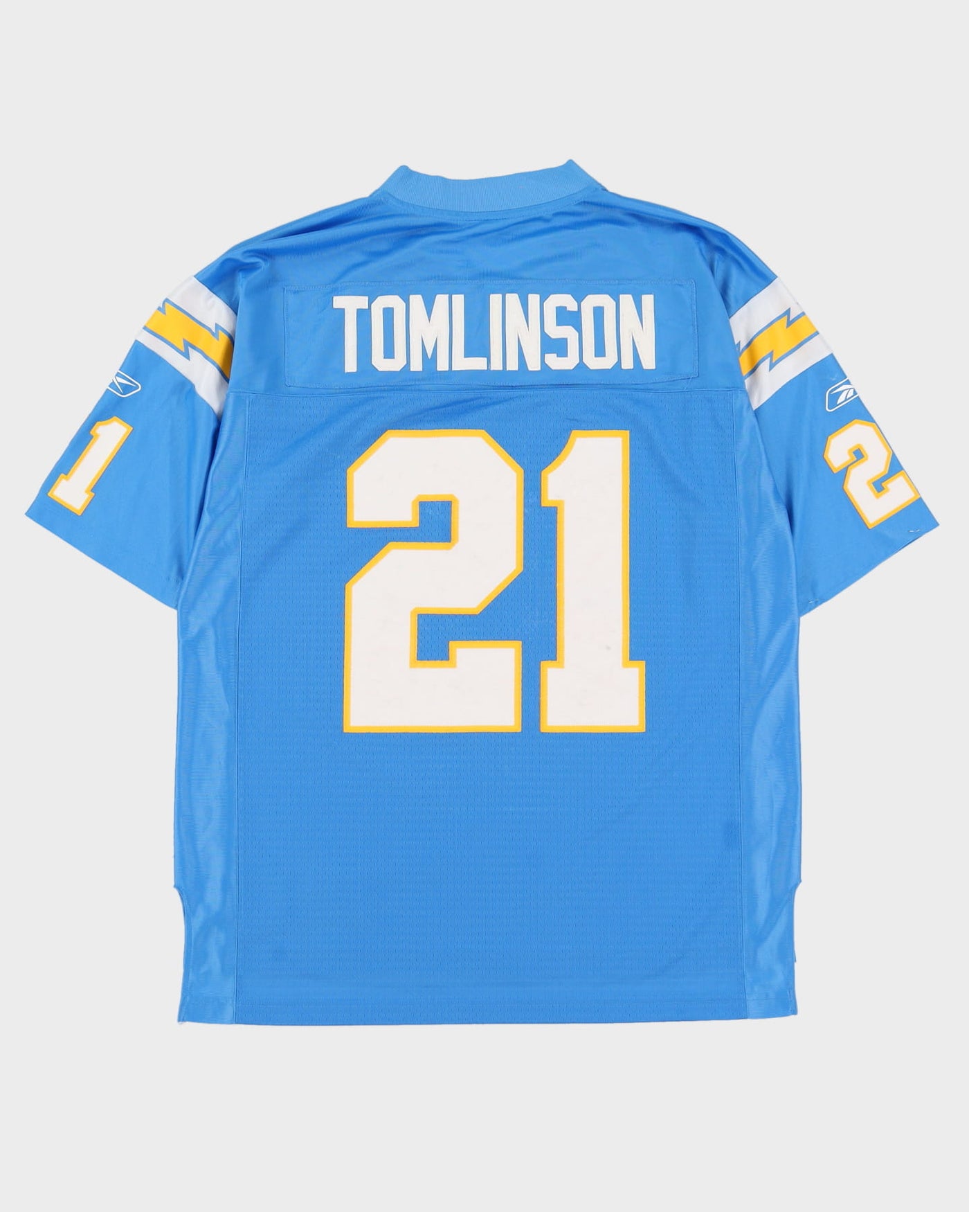 Reebok Ladinian Tomlinson San Diego / Los Angeles Chargers NFL Blue Jersey - L / XL