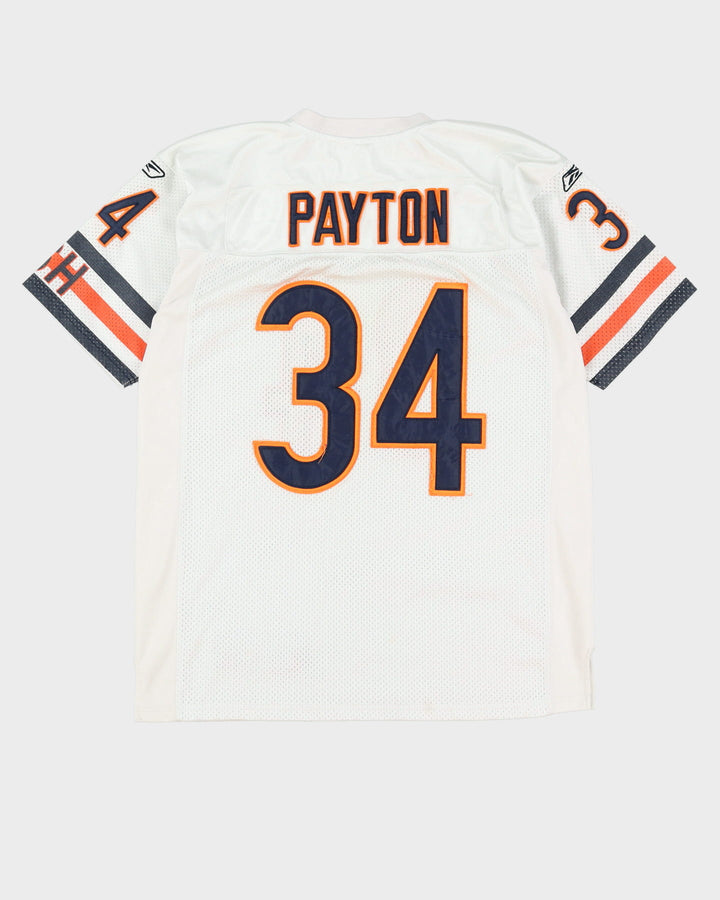 Reebok Walter Payton #34 Chicago Bears NFL White Jersey - L / XL