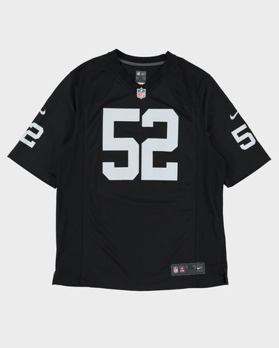 Nike Khalil Mack #52 Oakland / Las Vegas Raiders NFL Black Jersey - XL